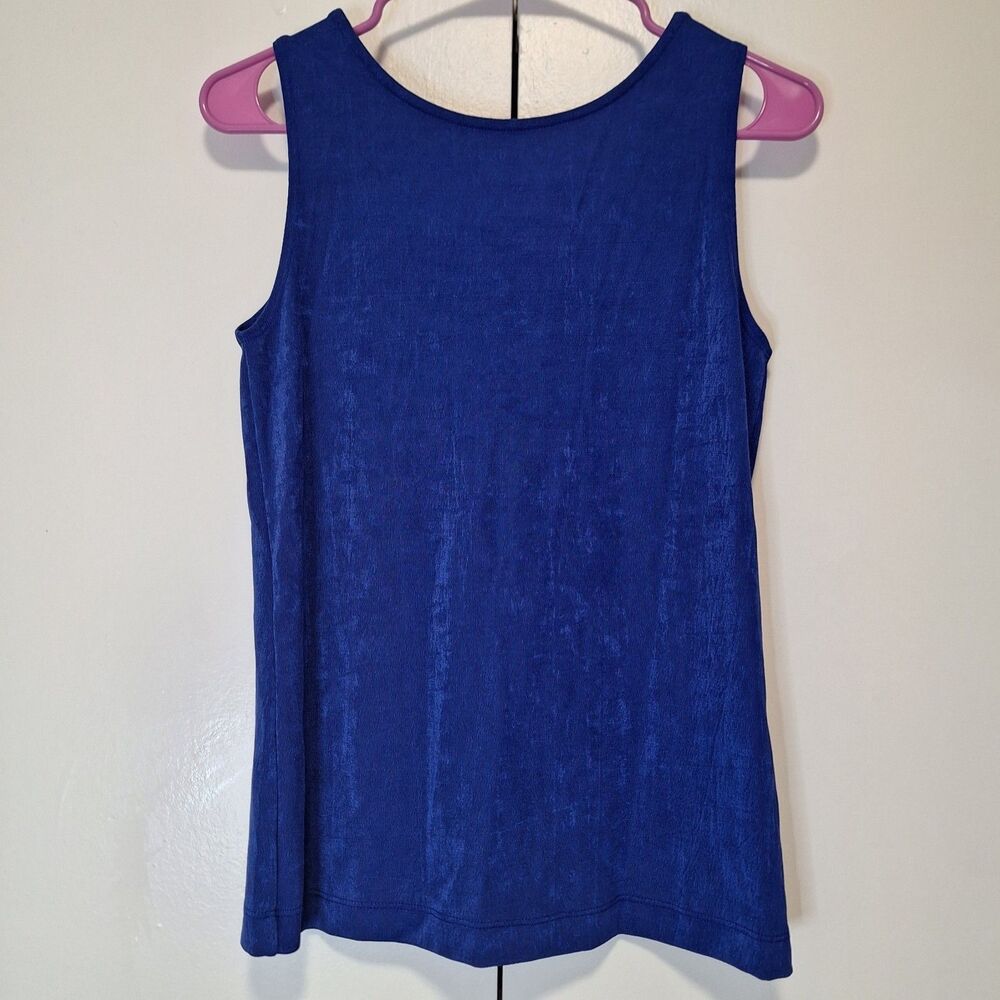 Chico's Travelers Classic Tank Blue Size 0 /Small